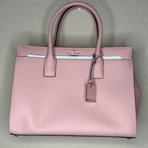 Kate Spade Cameron Street Candace Satchel Pink Sunset Purse - NWT (New) - Picture 2 of 7